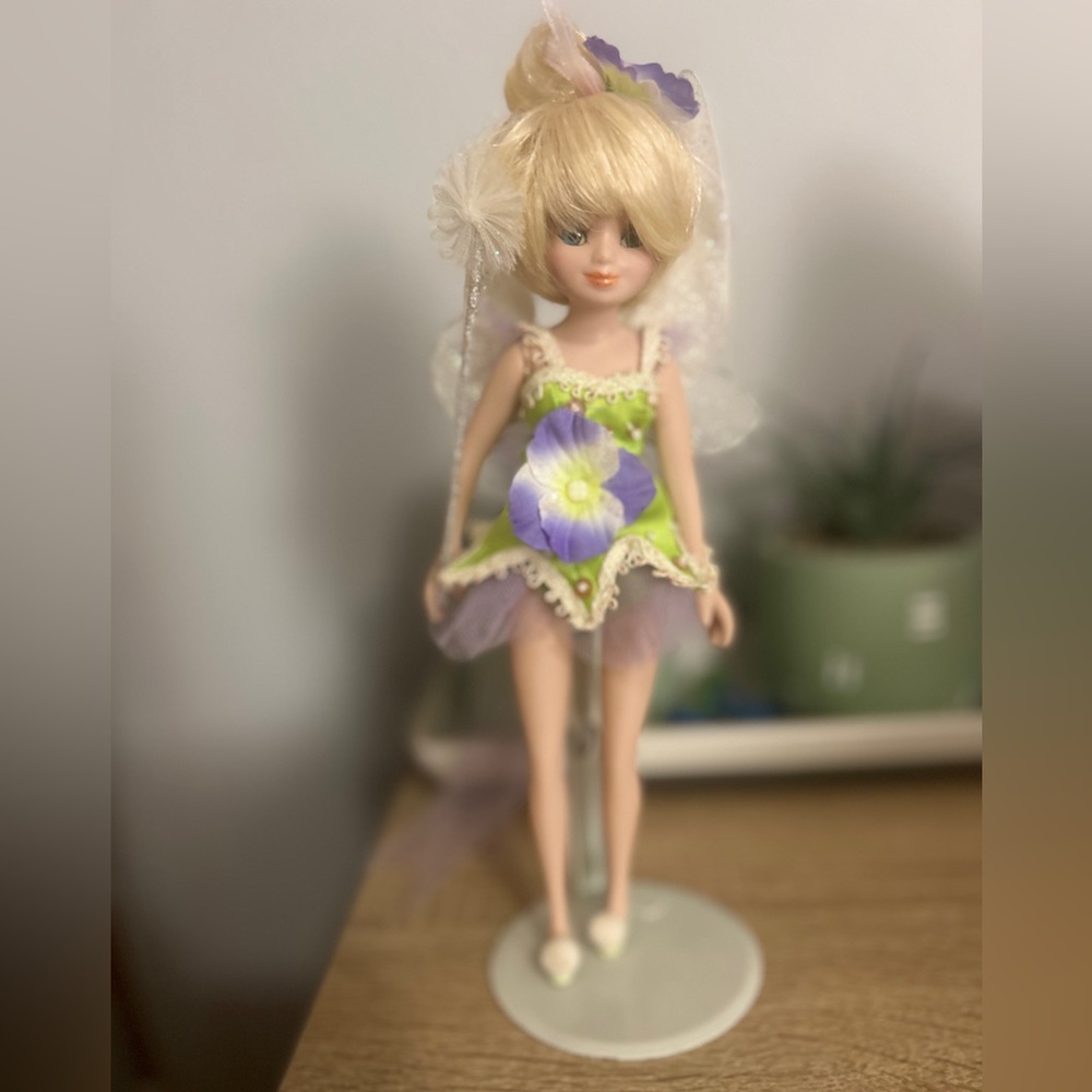 Vintage Disney Tinkerbell Porcelain Doll
